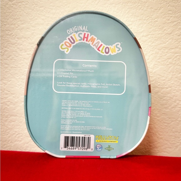 Squishmallow WENDY the FROG COLLECTOR’S TIN NEW UNOPENED - Picture 2 of 5